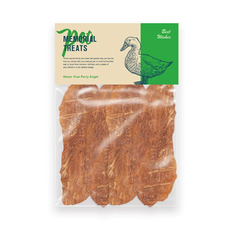 Simulated duck slices — handmade paper