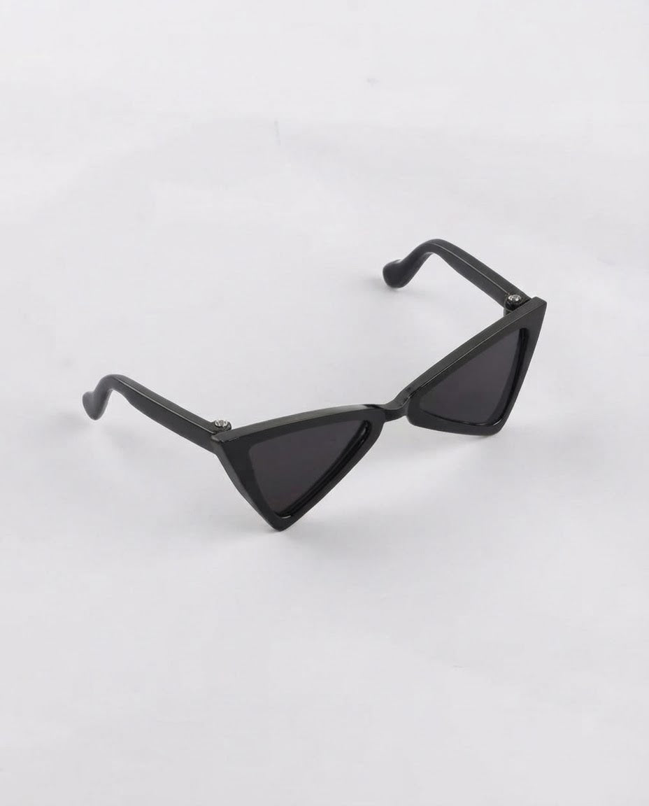 Black cat-eye sunglasses for cats and small dogs