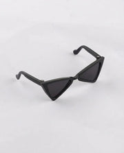 Black cat-eye sunglasses for cats and small dogs